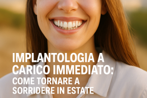 Vantaggi dell’implantologia a carico immediato