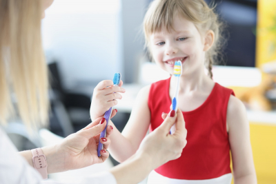 Suggerimenti per l&#039;igiene dentale per bambini